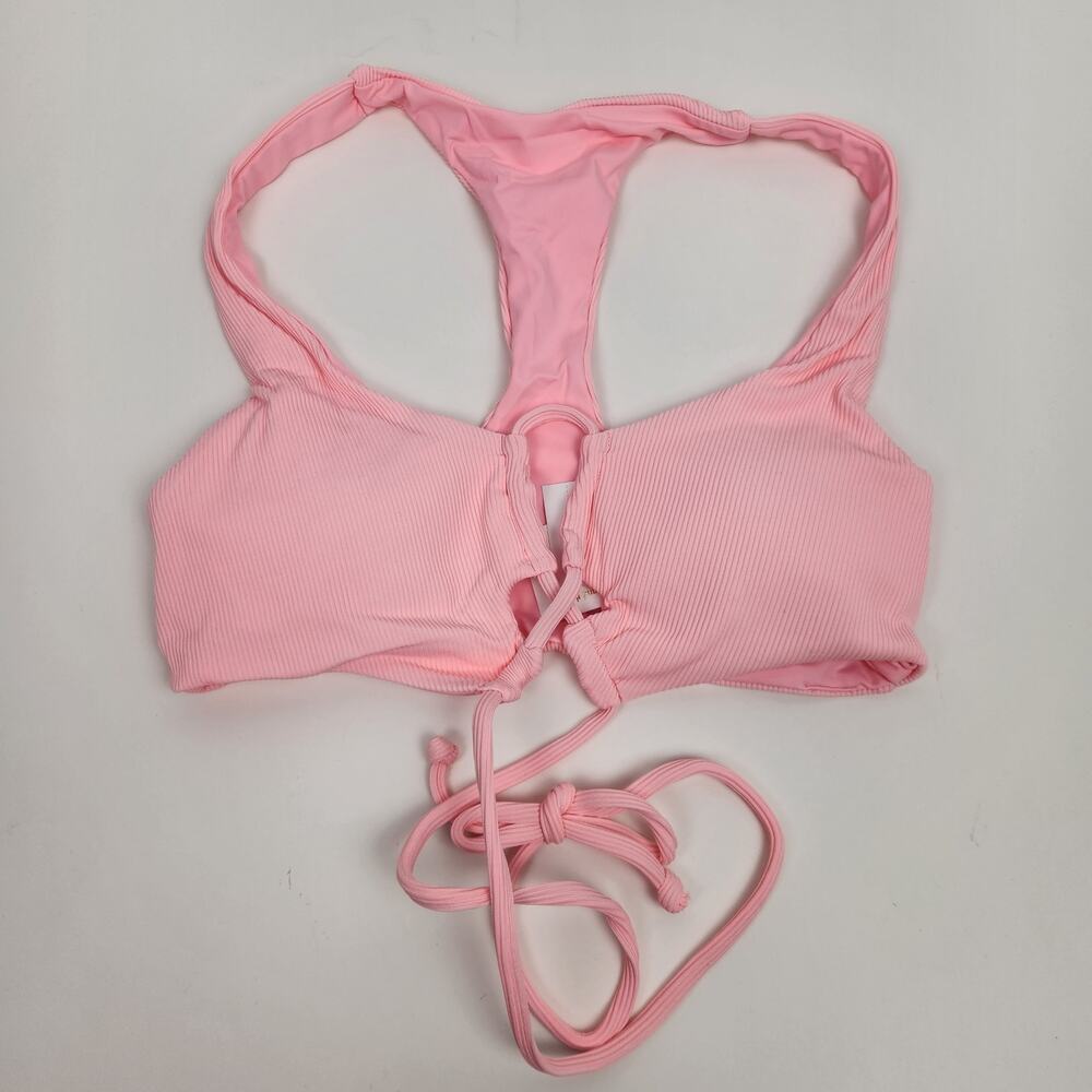 L*Space Dax Bikini Top in Pink Size Small NWT